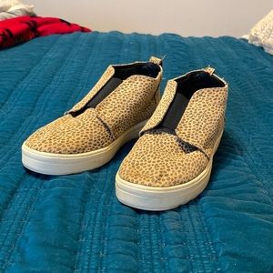 Super cute cheetah hightop shoes absolutely love but don’t fit anymore